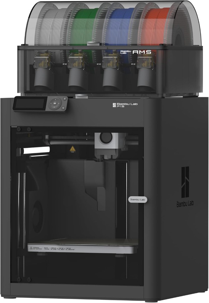 Bambu Lab P1S Combo mit AMS – geschlossener FDM-Drucker mit Multicolor-System