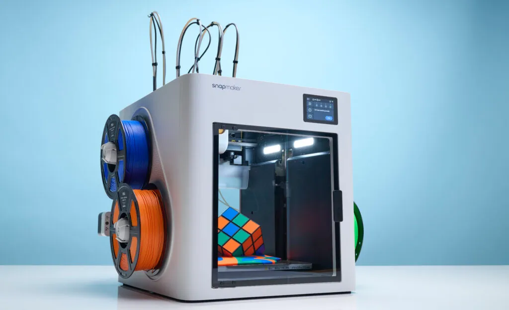 Snapmaker U1 – Multicolor-3D-Drucker mit 4 Toolheads